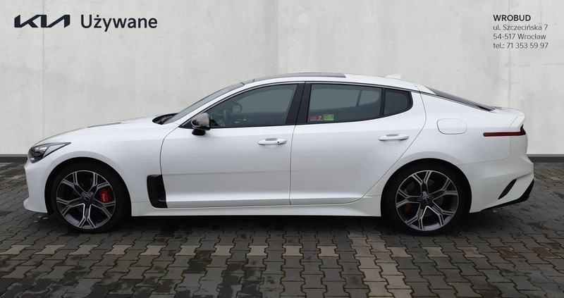 Kia Stinger cena 182900 przebieg: 49580, rok produkcji 2020 z Wrocław małe 352